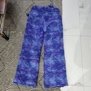 XMTN Water Resistant Multi Adjustable Purple Splatter Snowpants-Like New…